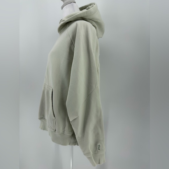 TNA by Aritzia Size 2/Medium Soft Green Mega Sweatshirt - Picture 2 of 13